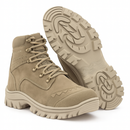 Kit Bota Toro de Cuero Legítimo con Plantilla Ortopédica y Punta de Acero +REGALOS: Vaso Térmico, Cuchillo con Funda y Reloj Táctico